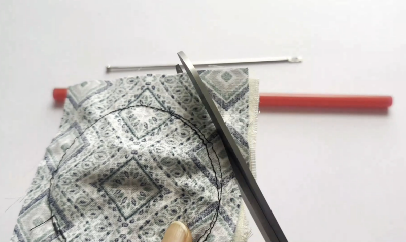 Ballpoint Bodkin: Prepare your appliqué piece