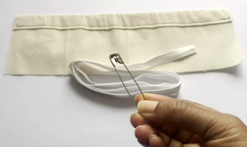 A Quick DIY Bodkin: Choose a large safety pin